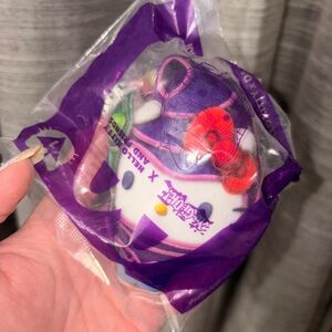 Brand new sealed McDonald yu-gi-oh hello kitty Sanrio collab dark magician toy